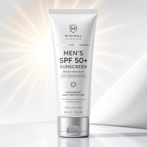 واقي شمس رجالي خفيف SPF 50+